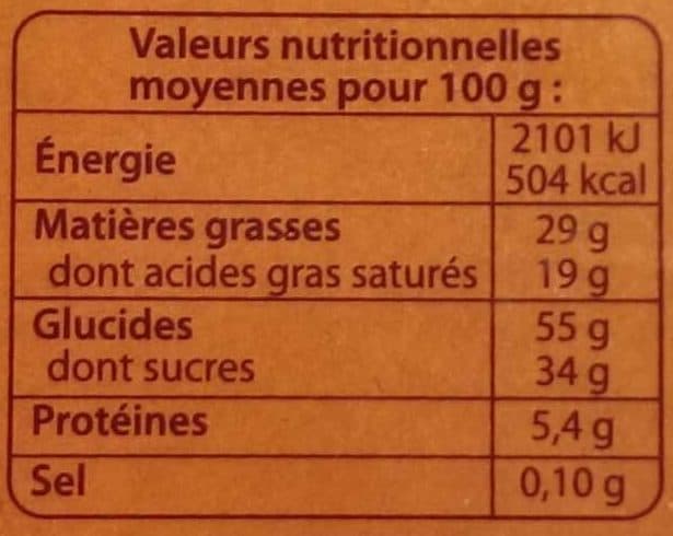 L'Atelier Sablés pépites de caramel au beurre salé d'Isigny AOP packshot