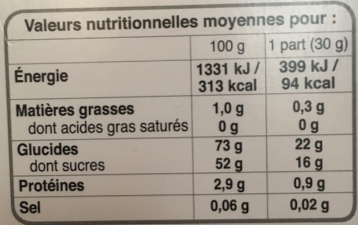Bonne Maman Le Pain d Épices au Miel packshot