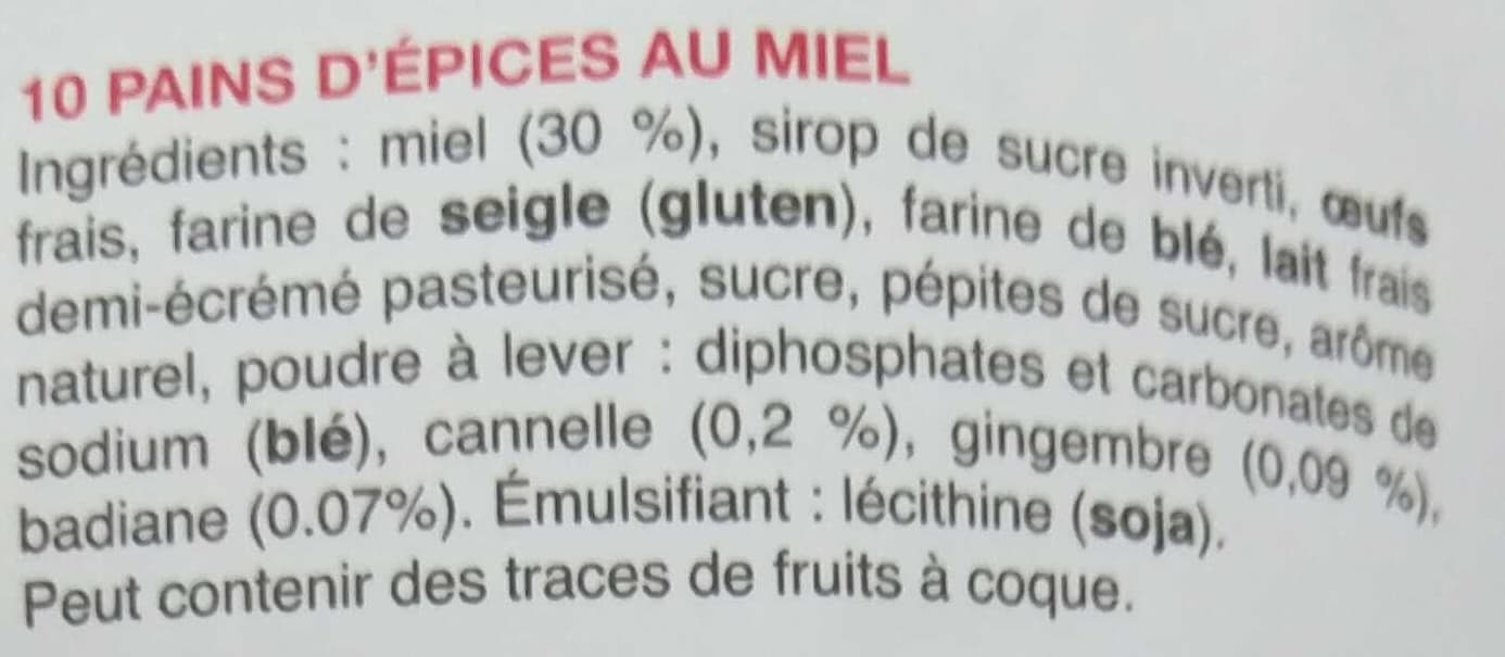 Bonne Maman Pains d'épices au miel packshot