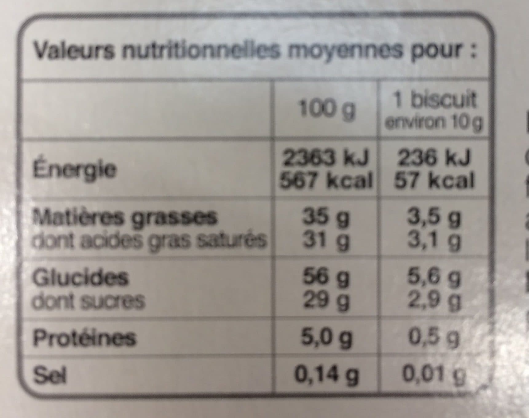 Bonne Maman Biscuits croquants noix de coco packshot