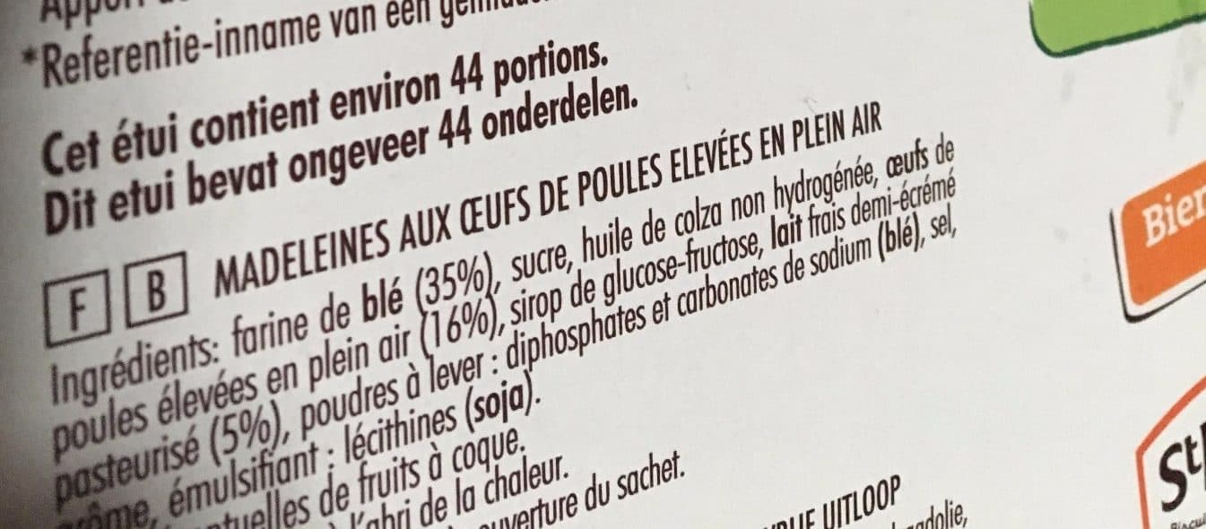 St Michel Madeleines packshot