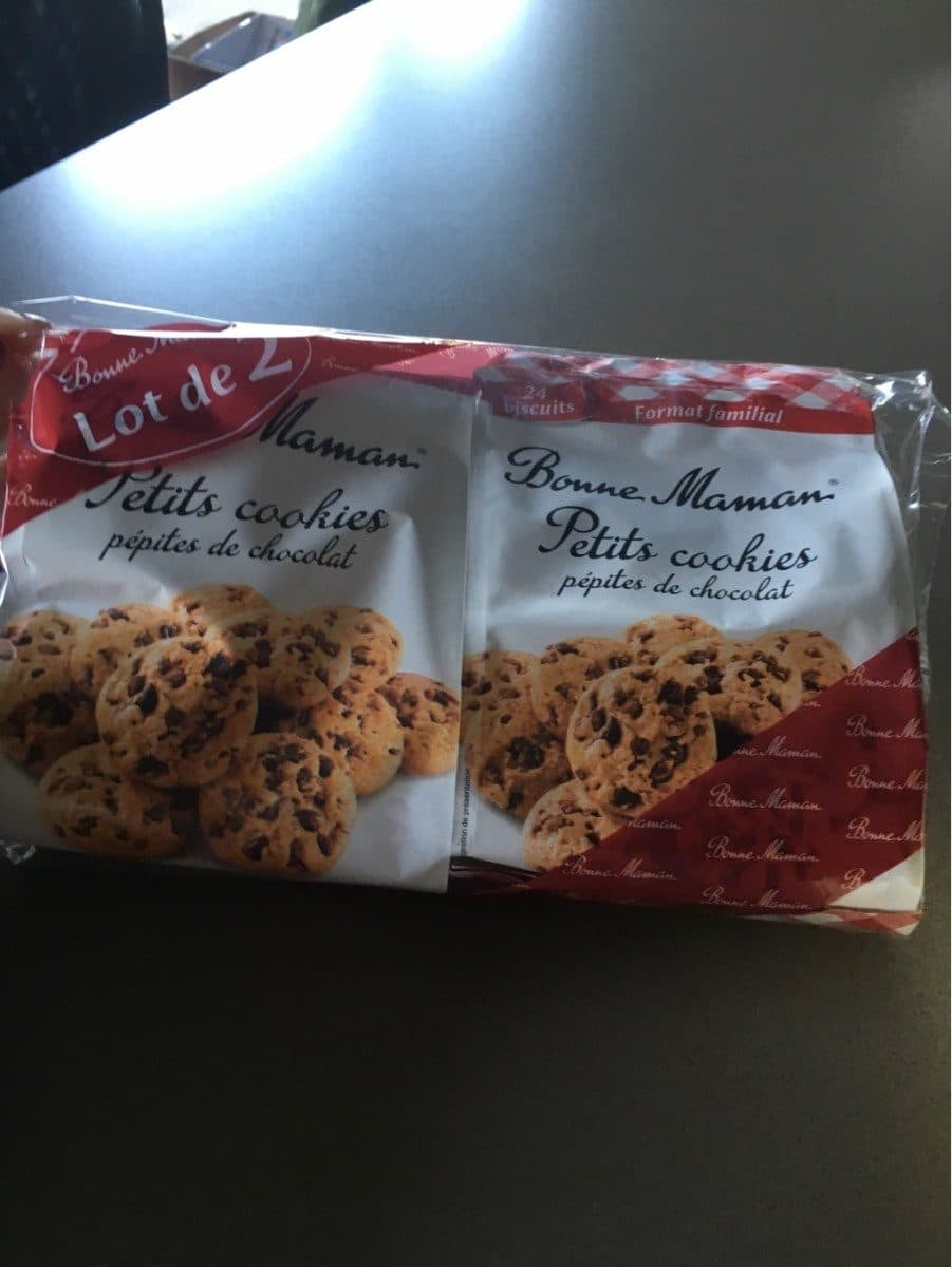 Bonne Maman Petits cookies pepites de chocolat packshot