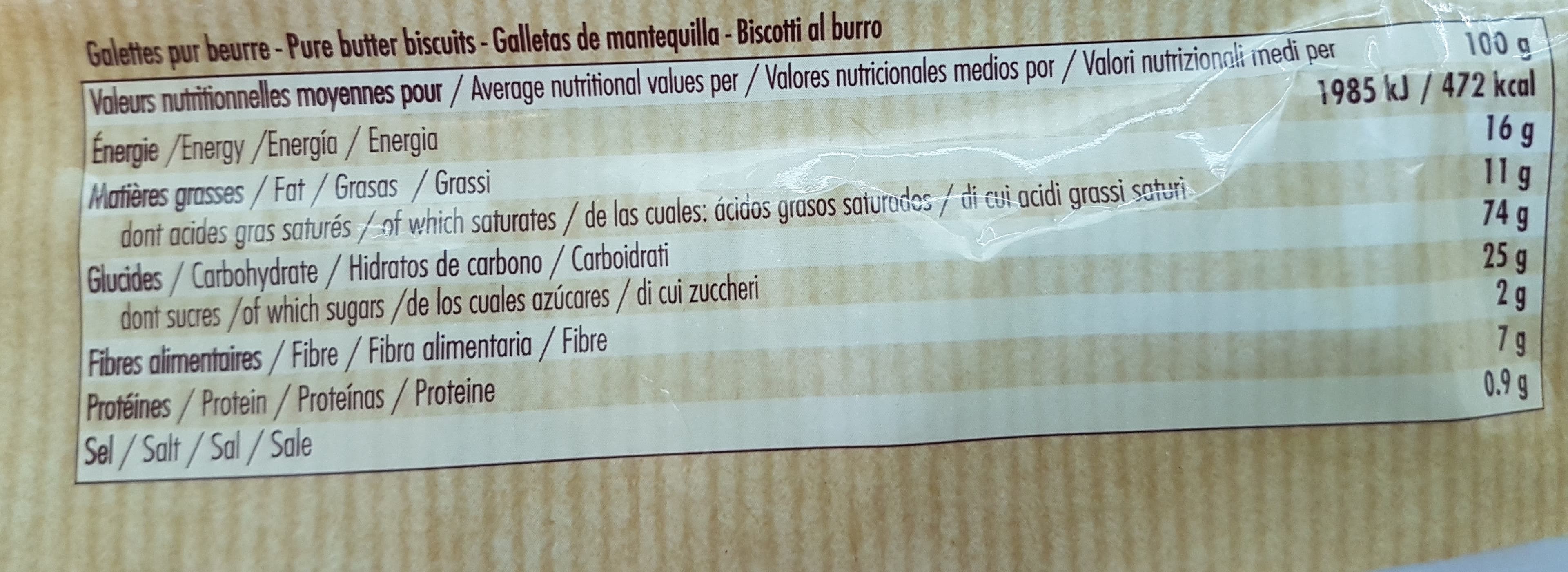 St Michel 8 galettes packshot