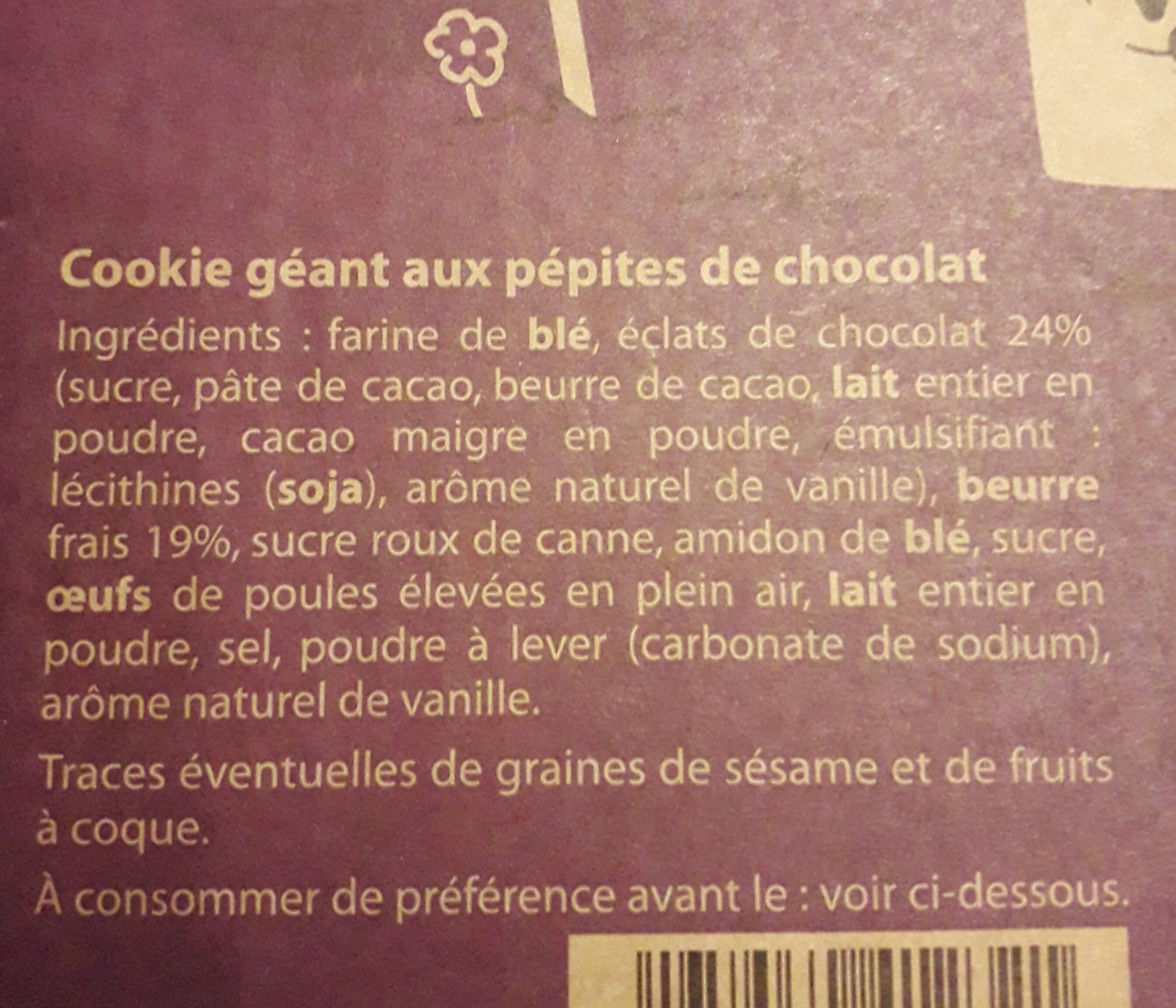 L' Atelier St Michel Le cookie géant packshot