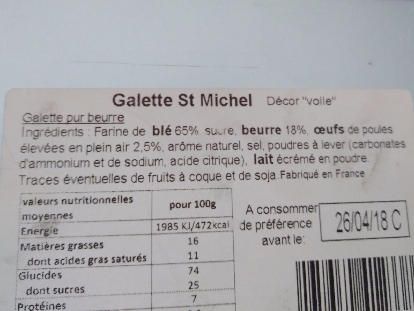 St michel Galettes pur beurre packshot