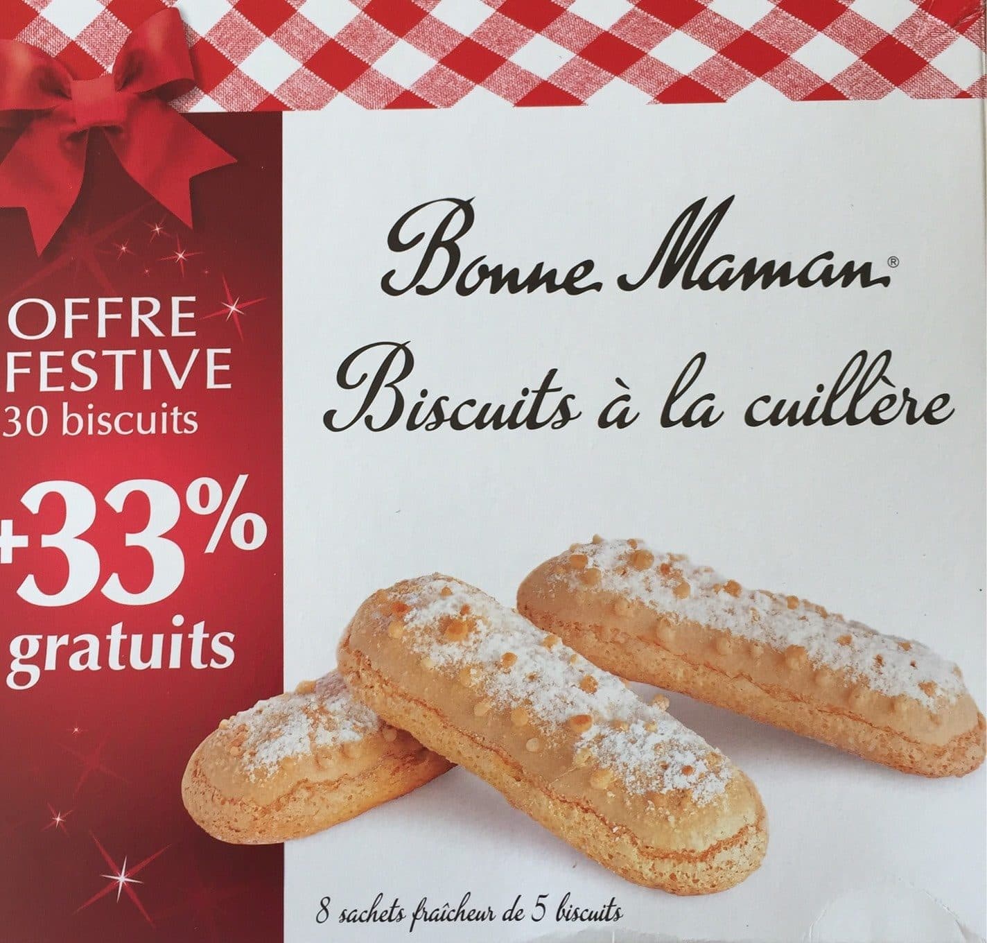 Bonne Maman Biscuits à la cuillère packshot