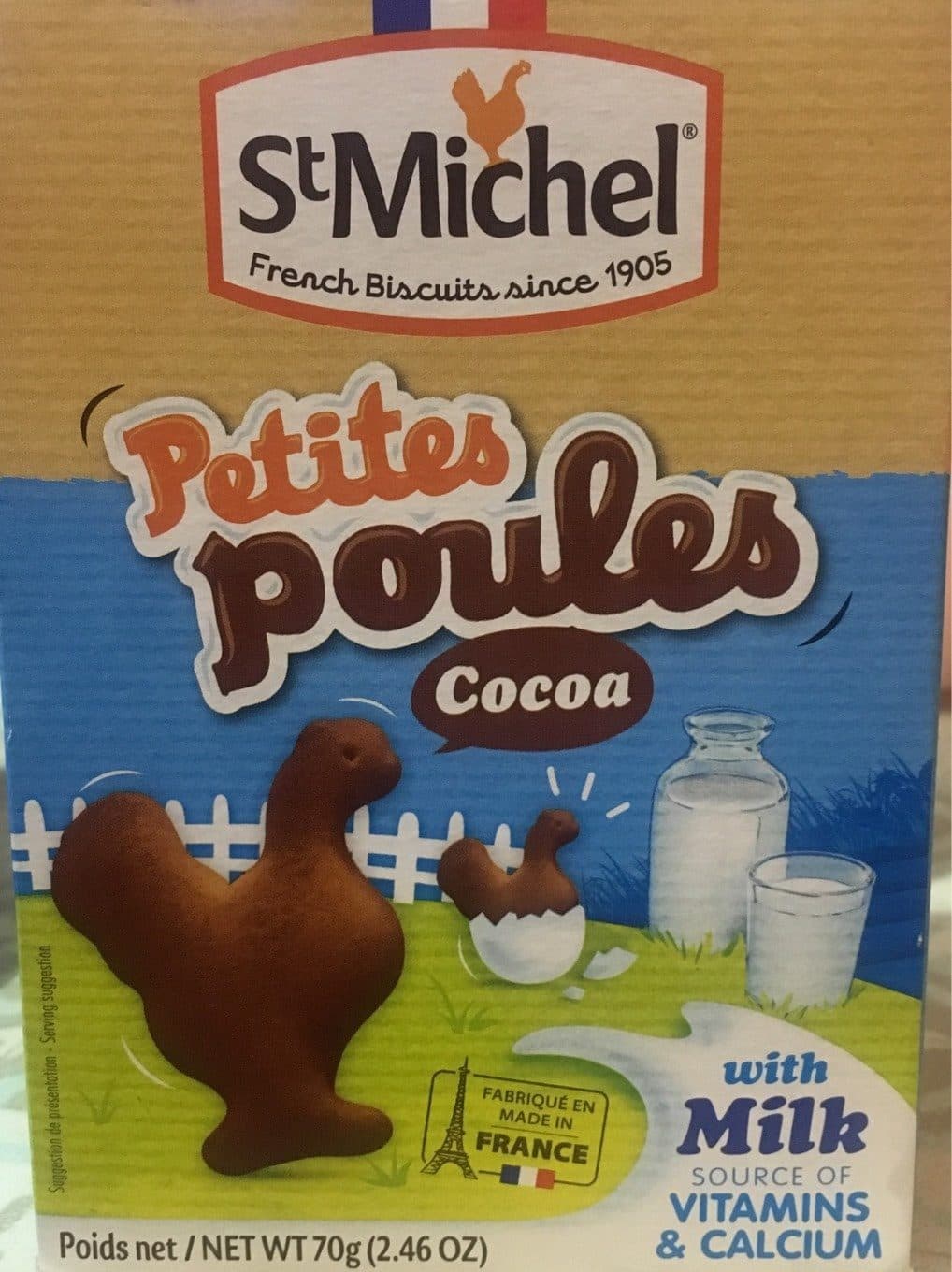 St Michel Petites poules cocoa packshot