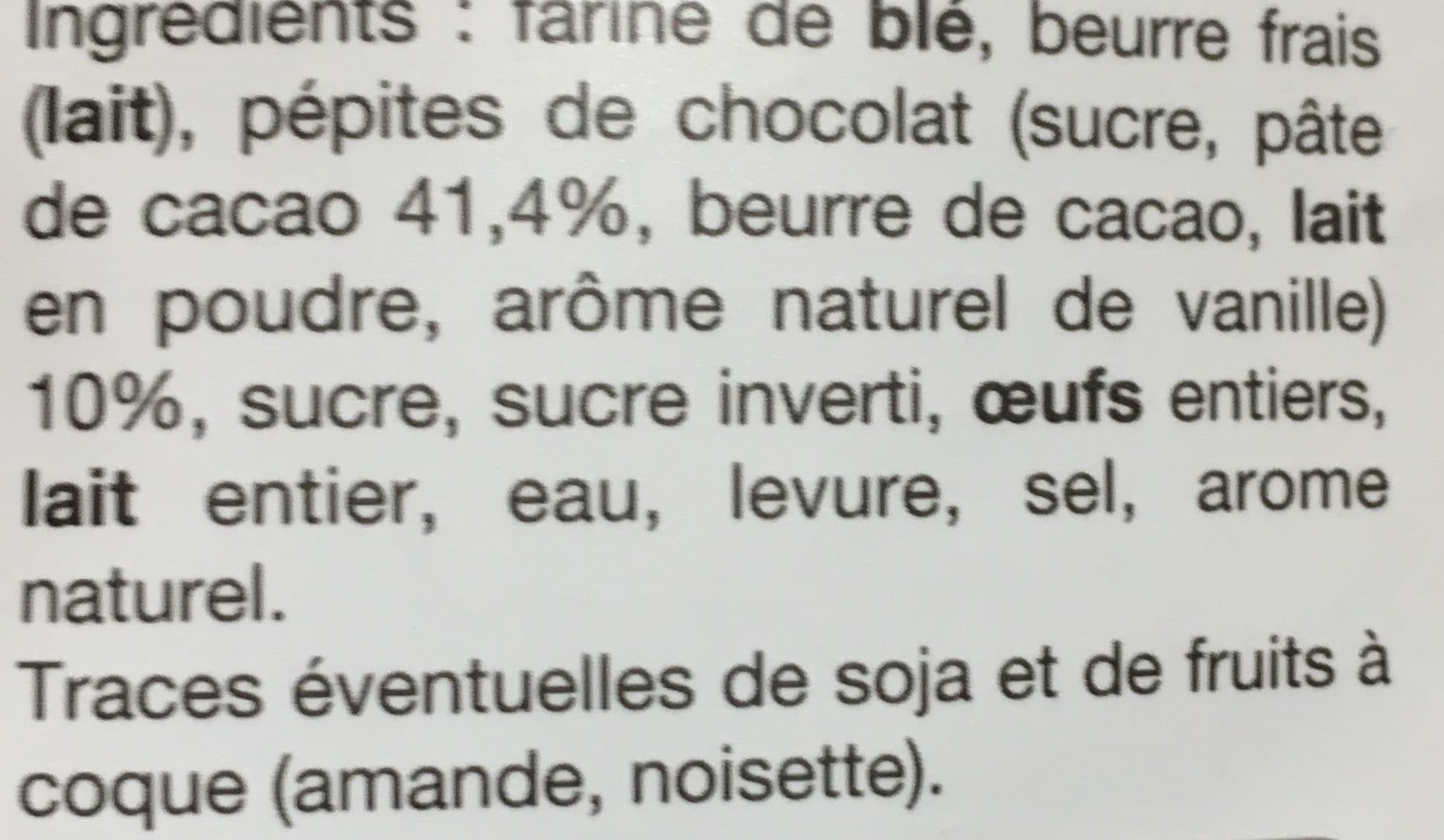 Bonne Maman Gaufres aux Pépites de Chocolat packshot