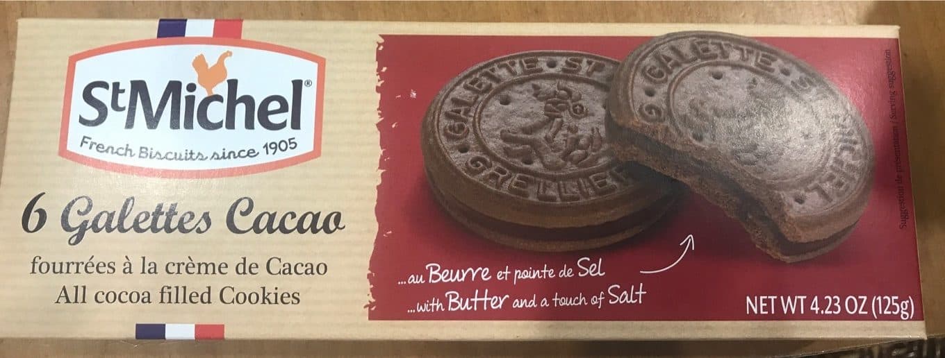 St Michel 6 galettes cacao fourrées à la crème de cacao packshot