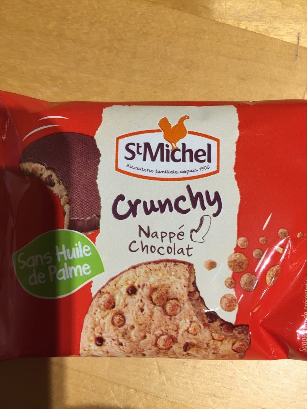 St Michel Crunchy Nappé Chocolat packshot