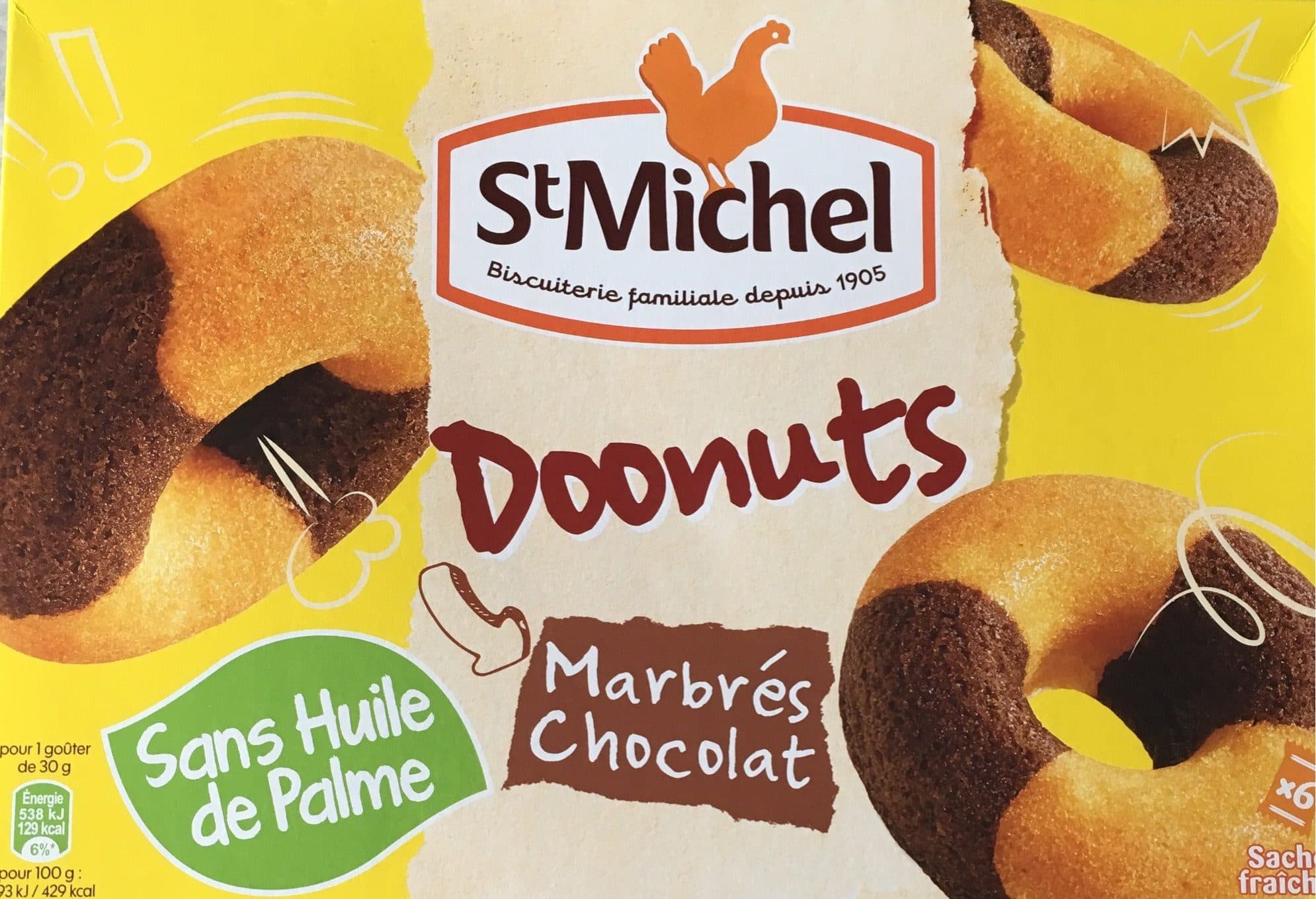 St Michel Doonuts Marbre Chocolat packshot