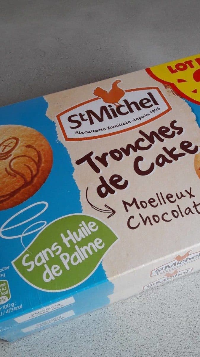 St Michel Tronches de cake packshot