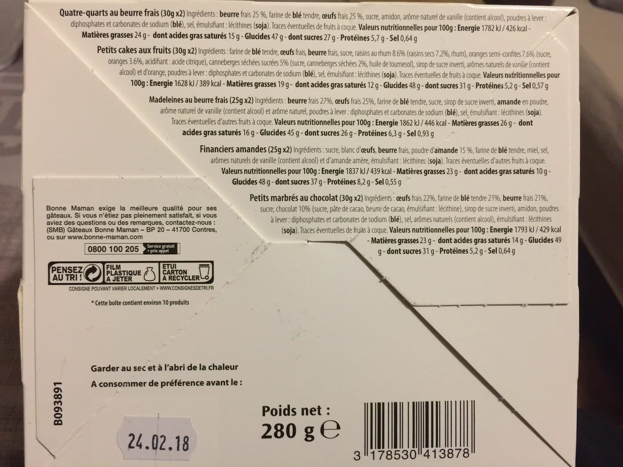 Bonne maman Mon coffret gourmand packshot