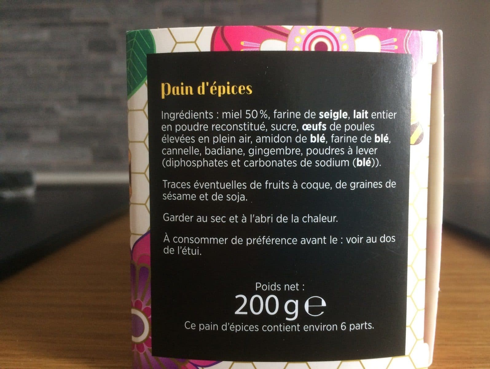 L'atelier Saint Michel Pain d'épices packshot