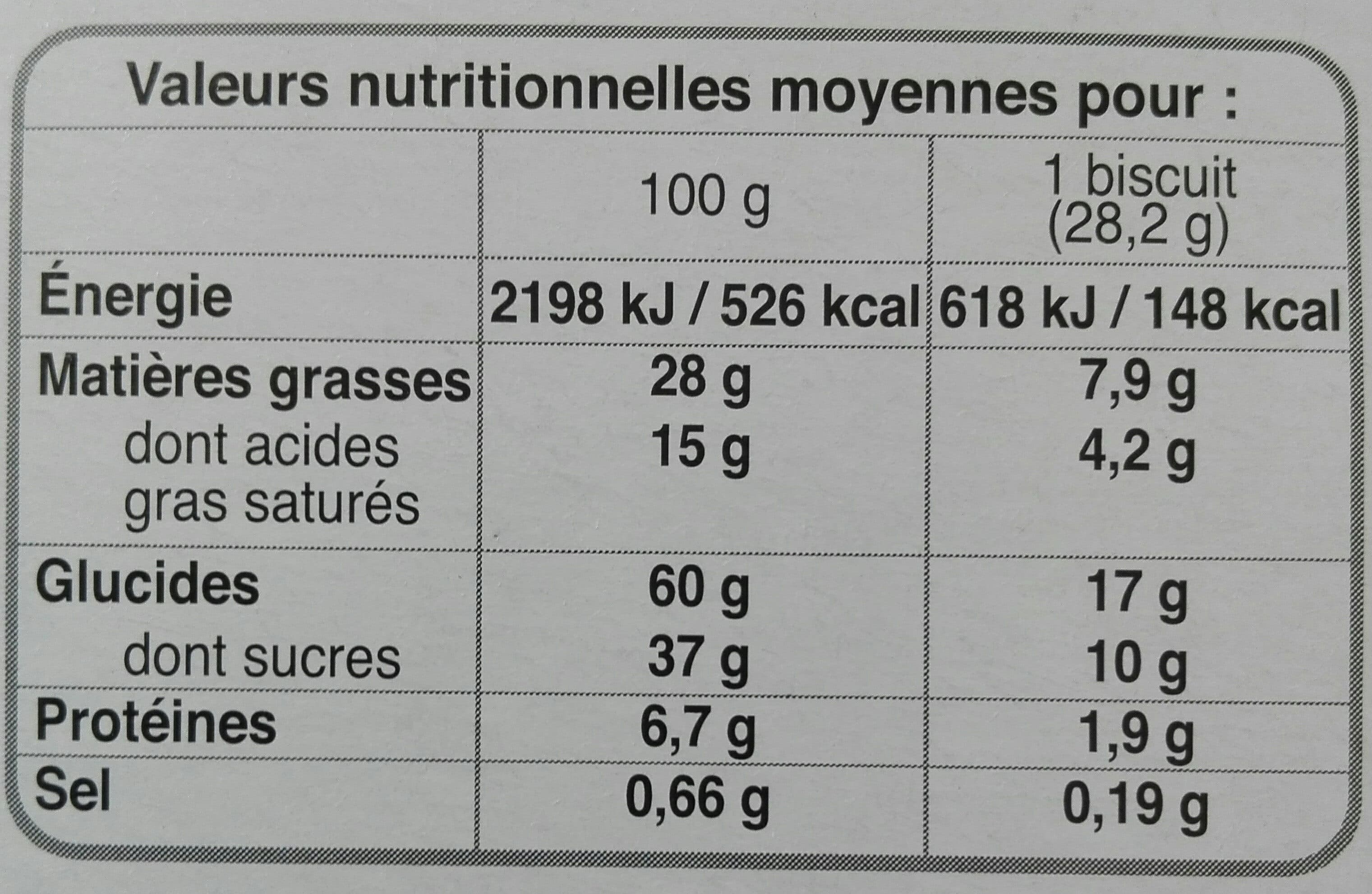 Bonne Maman Cookies Cœur Chocolat packshot