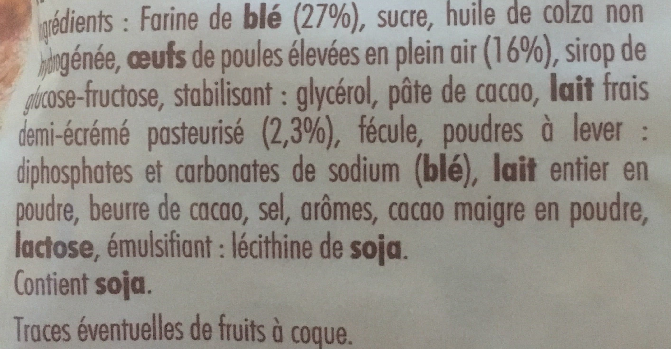 St Michel Petites Madeleines Pépites Chocolat packshot
