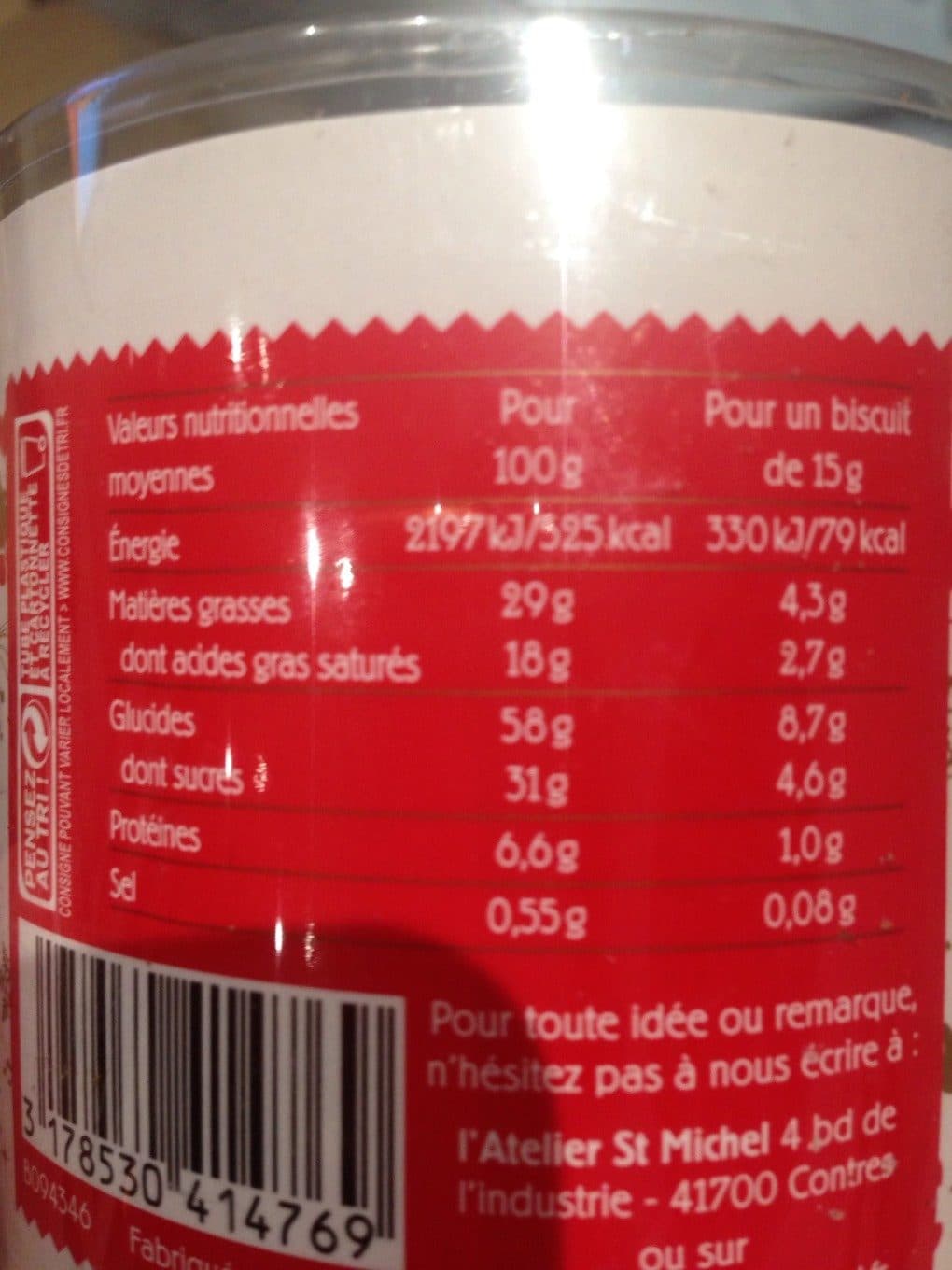L'Atelier St Michel Poules Givrées de Noël Chocolat packshot
