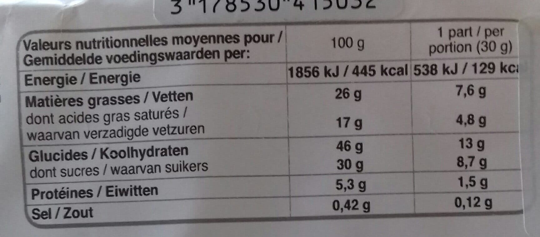 Bonne Maman Gâteau marbré au chocolat (pur beurre) packshot
