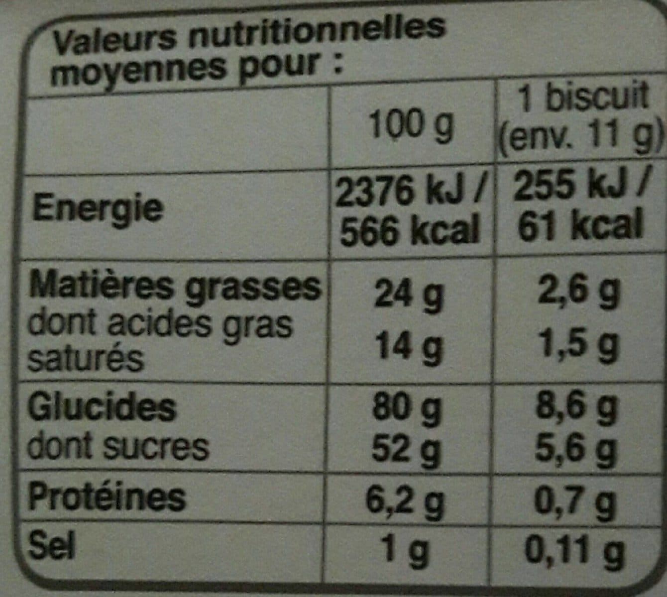 Bonne maman Sablés à l'abricot et aux amandes packshot