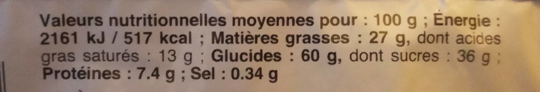 Bonne Maman Cookie chocolat noisettes packshot