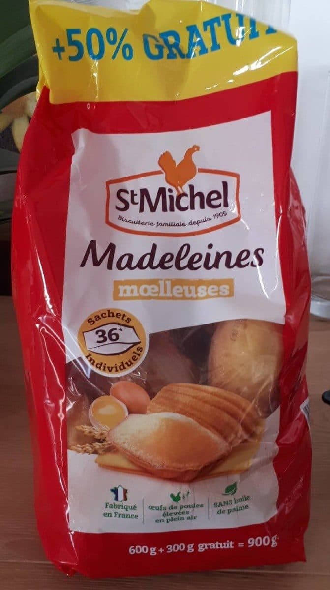 St michel Madeleines moelleuses par 36 packshot