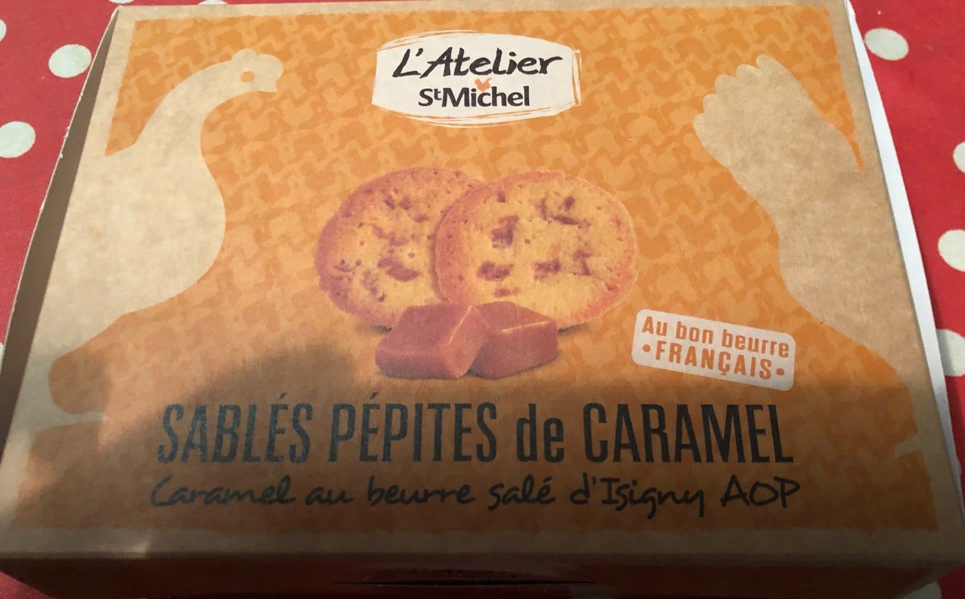St Michel Sablés pépites de caramel packshot
