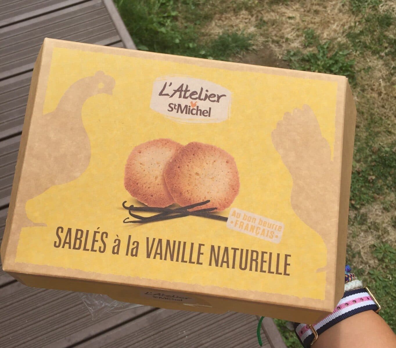 St Michel Sablé à la vanille naturelle packshot