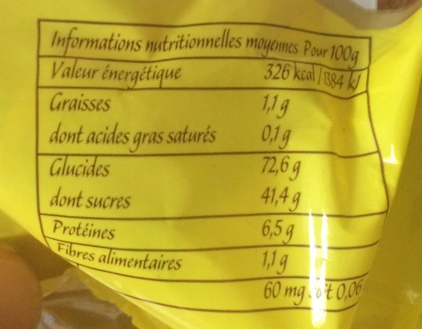 Lor Mini Croquants Aux Zestes De Citron 200GR packshot