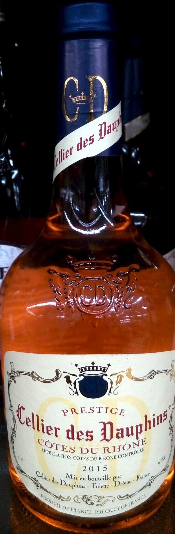 Cellier des Dauphins Cellier des Dauphins Prestige Rosé 2015 packshot