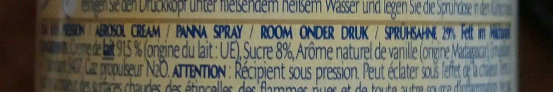 Open Food Facts Crème fouettée packshot