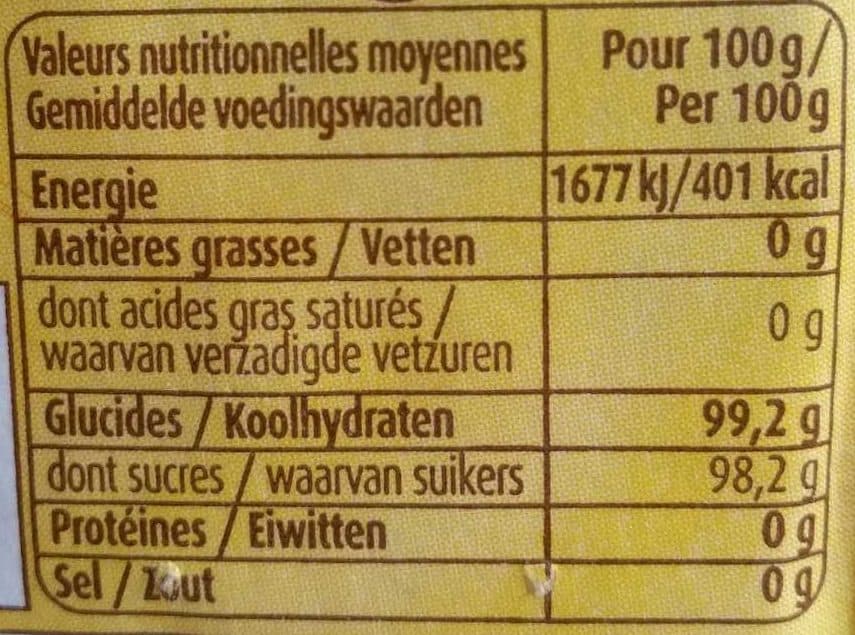 Vahiné Sucre Vanillé packshot