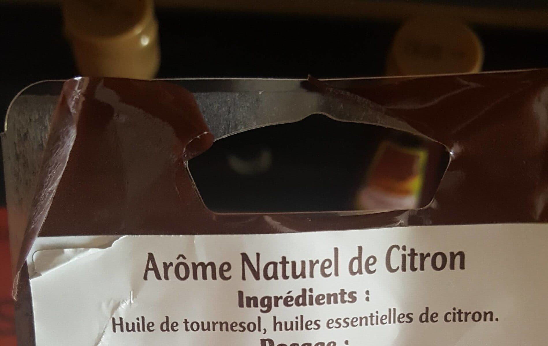 Vahiné Arôme naturel de citron packshot