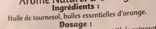 Vahine Arôme Naturel D'orange, 20 Millilitres, Marque Vahiné packshot
