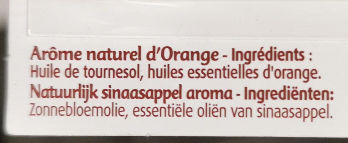Vahine Arôme Naturel D'orange, 20 Millilitres, Marque Vahiné packshot