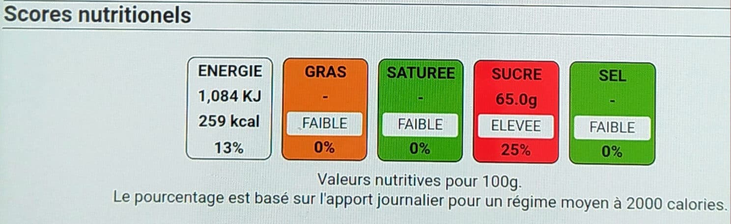 Vahiné Arôme vanille packshot