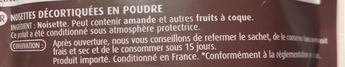 Vahiné Noisettes completes en poudre packshot