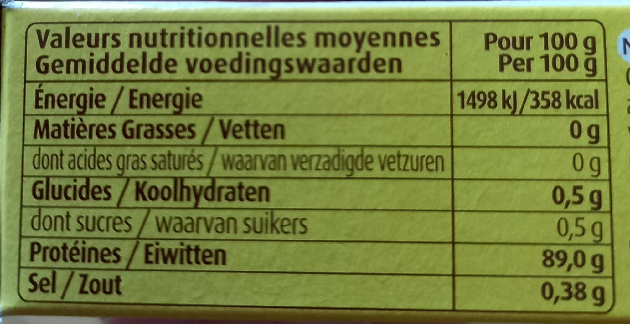 Vahiné Gélatine alimentaire en poudre packshot