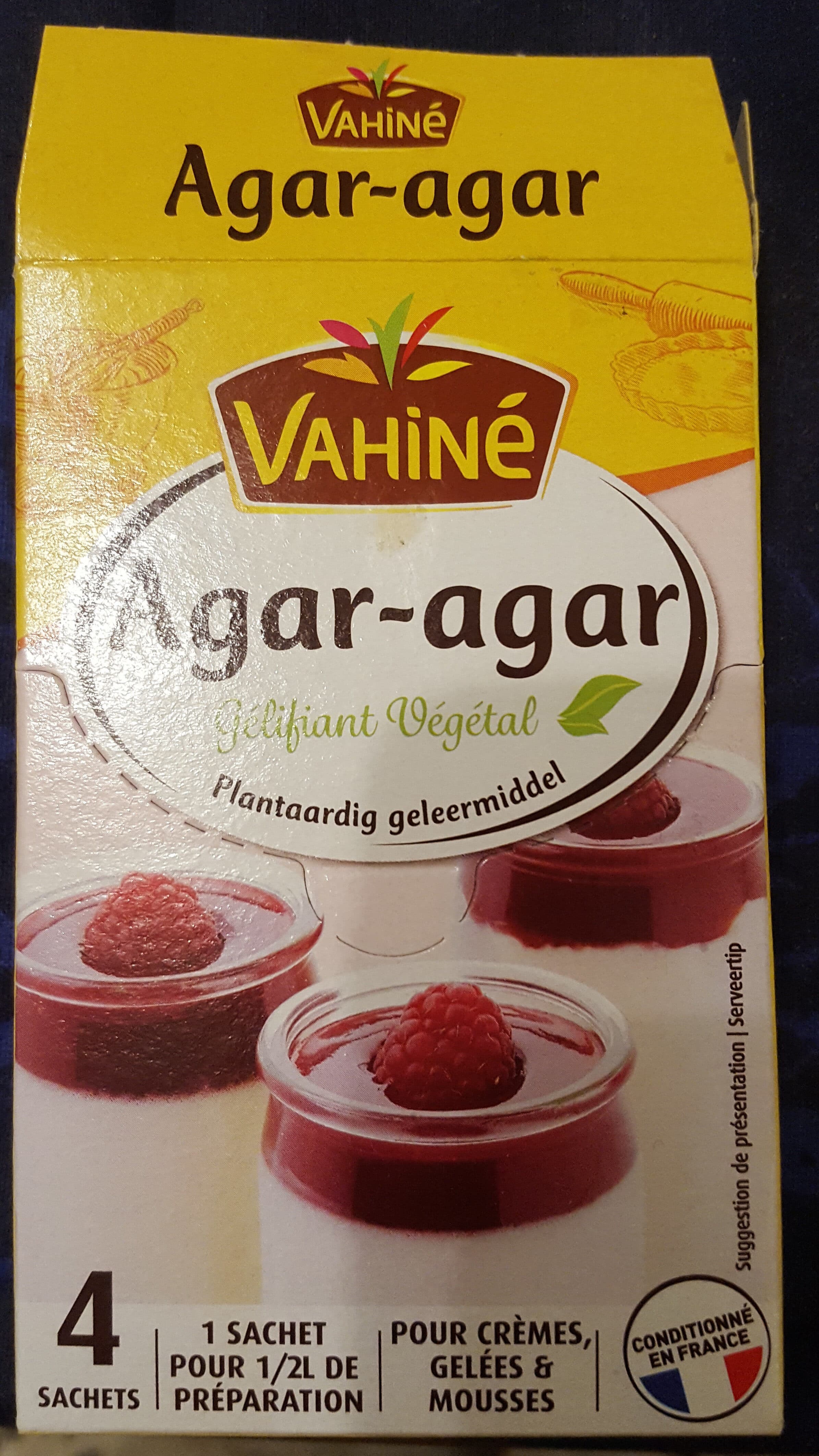 Vahiné Agar-agar en poudre packshot