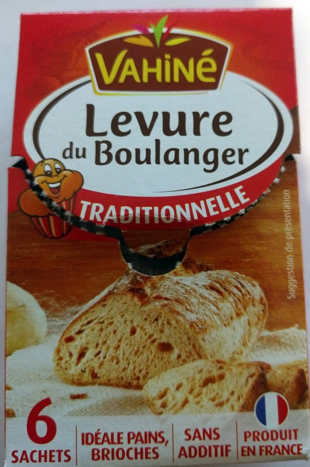 Vahiné Levure de boulanger traditionnelle packshot