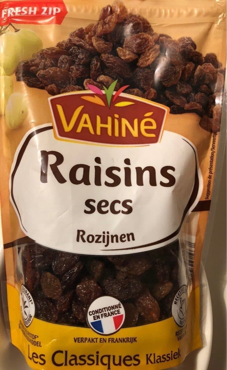 Vahiné Raisins secs packshot