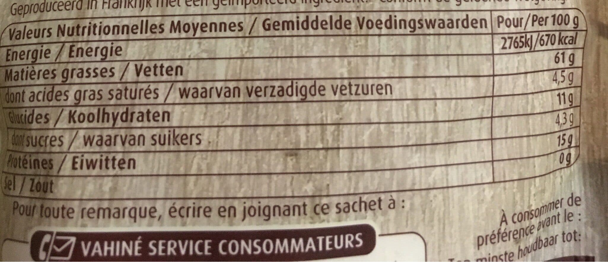 Vahiné Noisette complète en poudre packshot