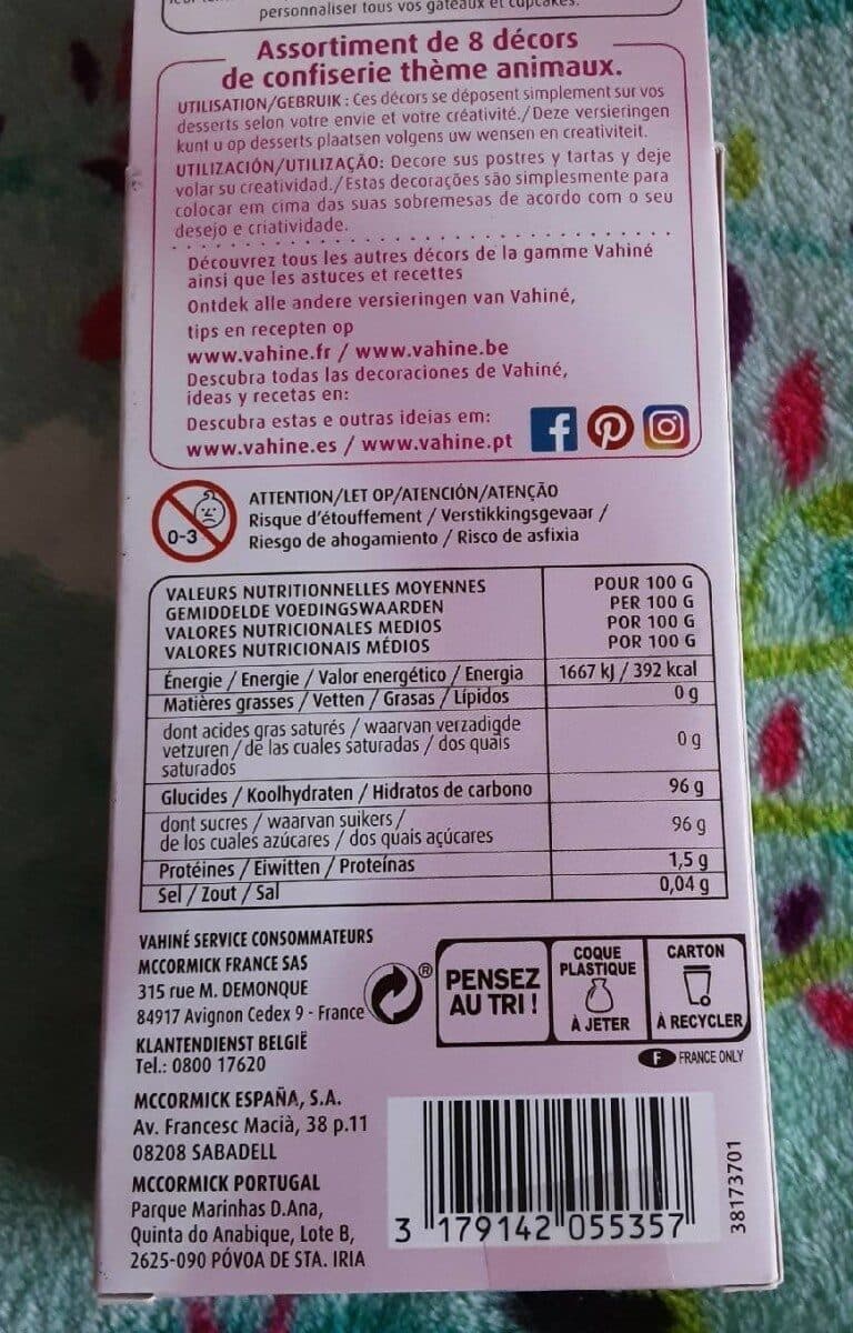 Vahiné Déco animaux packshot