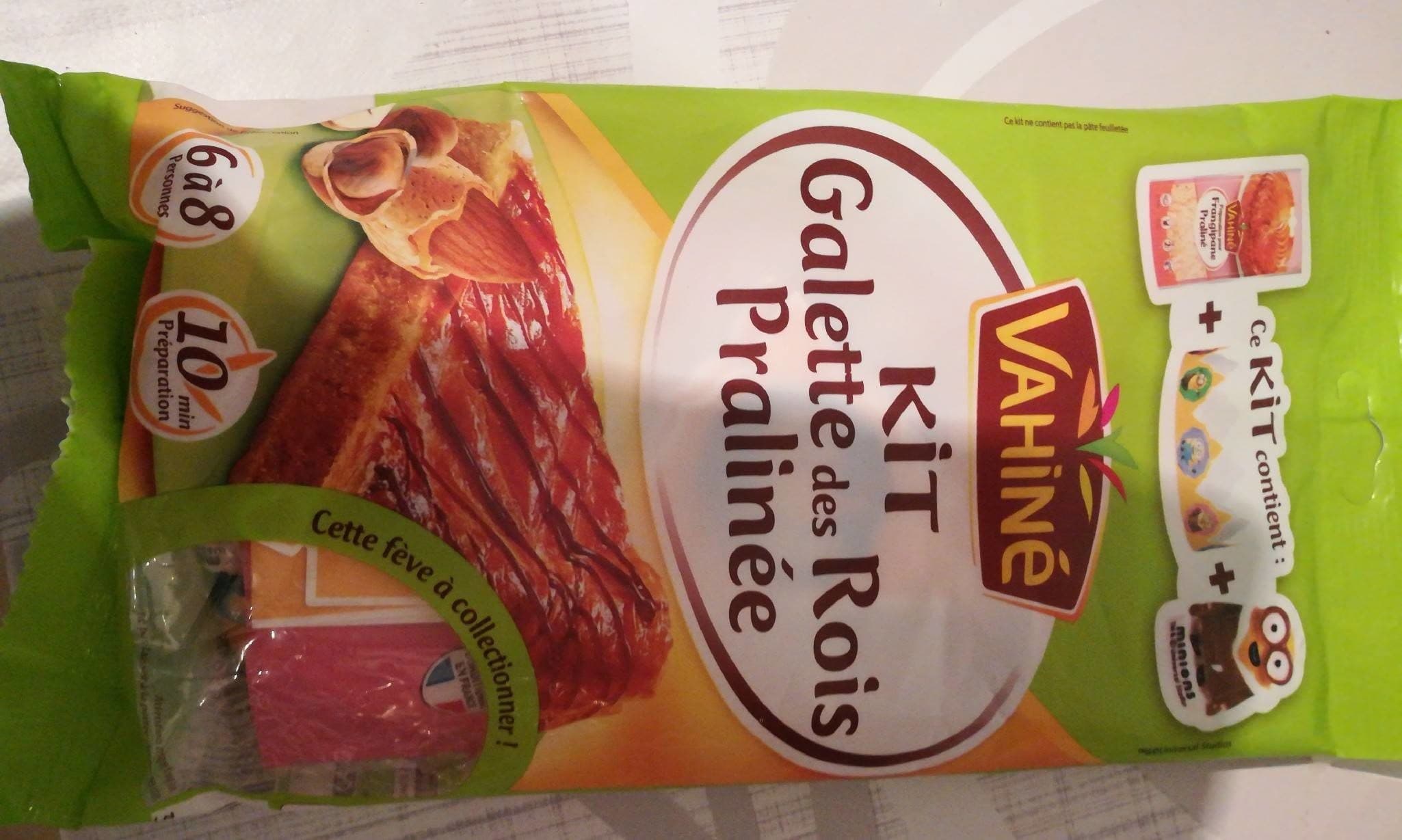 Vahiné Kit galette des rois pralinée packshot