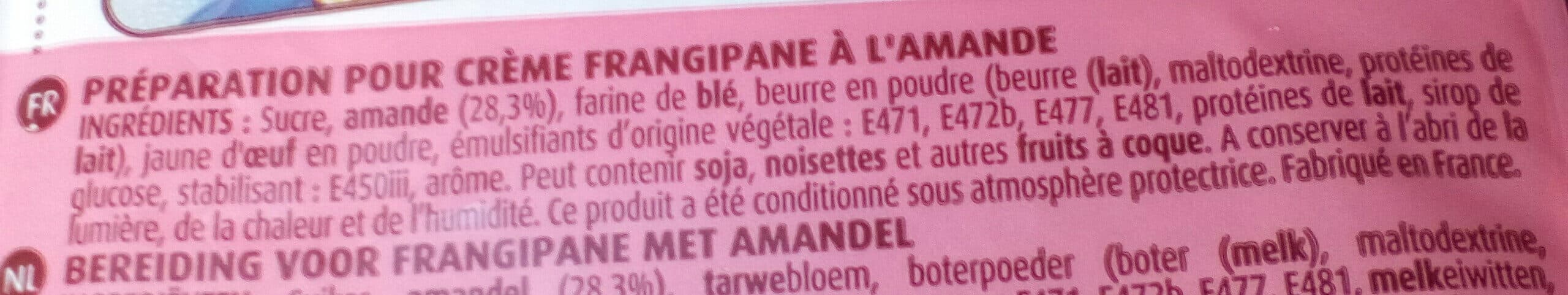Vahiné Préparation pour Crème frangipane packshot