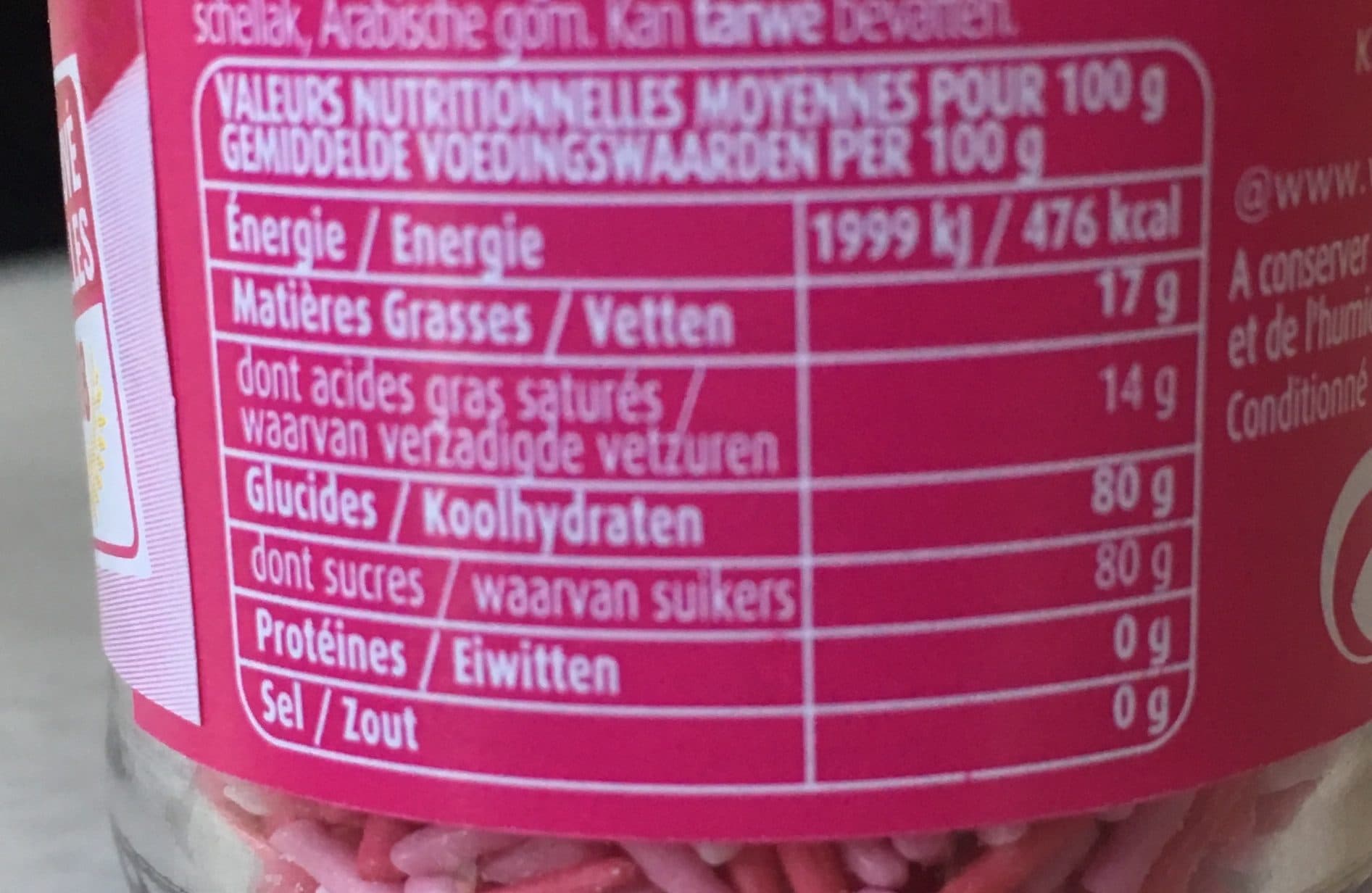 Vahiné Vermicelles roses packshot