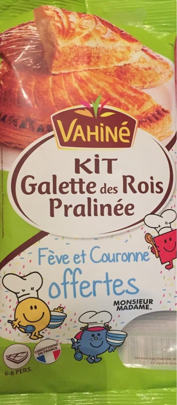 Vahiné Kit galette des Rois Pralinée packshot