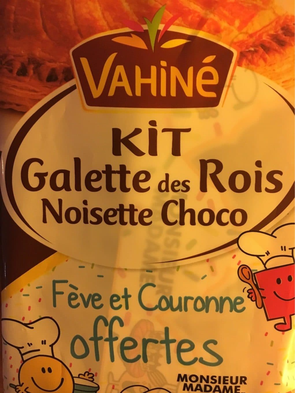 Vahiné Galette des rois noisette choco packshot