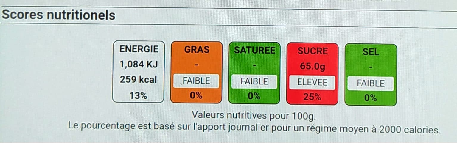 Vahiné Arôme vanille packshot