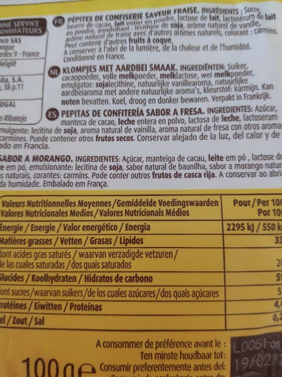 Vahiné Pépites Choco-Fraise packshot