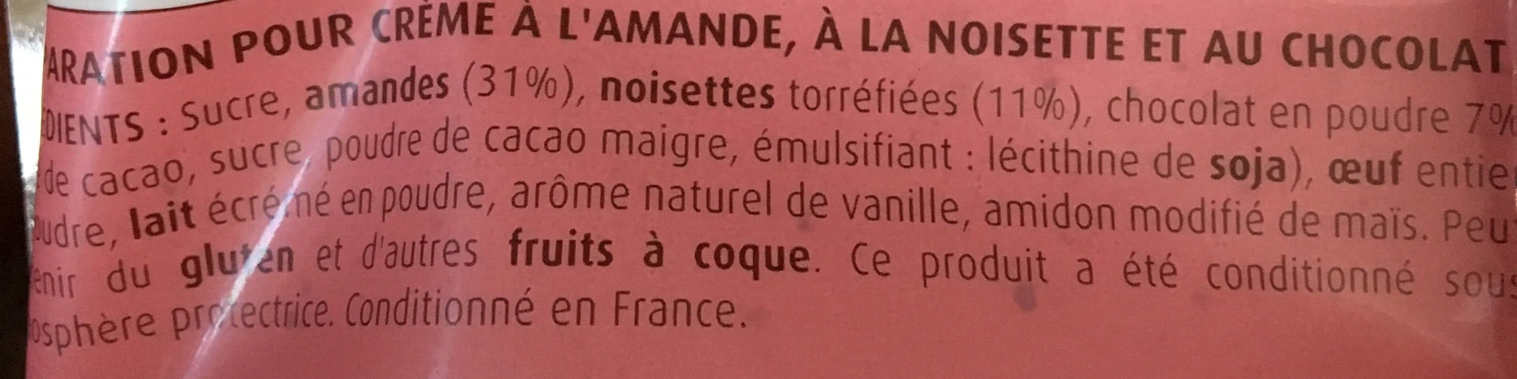 Vahiné Kit galette des Rois noisettes Chico packshot